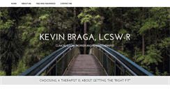 Desktop Screenshot of kevinbragalcsw.com