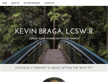 Tablet Screenshot of kevinbragalcsw.com